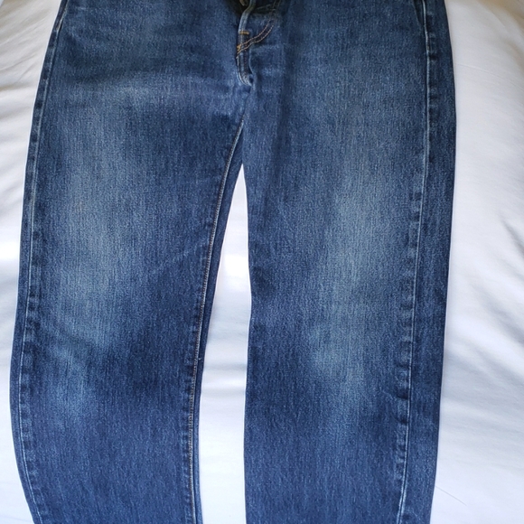 Levi's Original 501 Straight Leg button fly jeans 33x34 - Picture 6 of 8